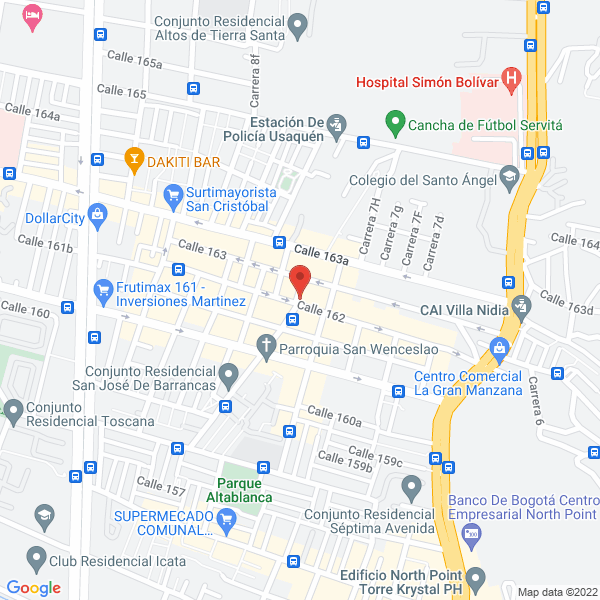 Map of Caicedo Moreno Ingrid Gissel