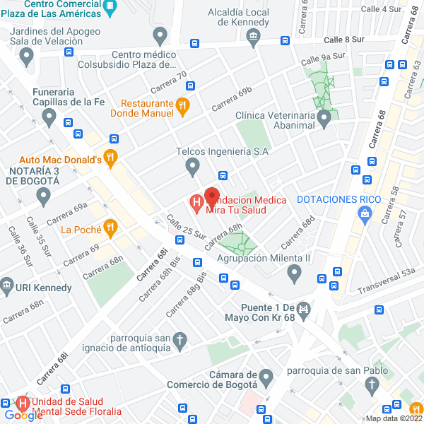 Map of Maxisales 3C Ltda