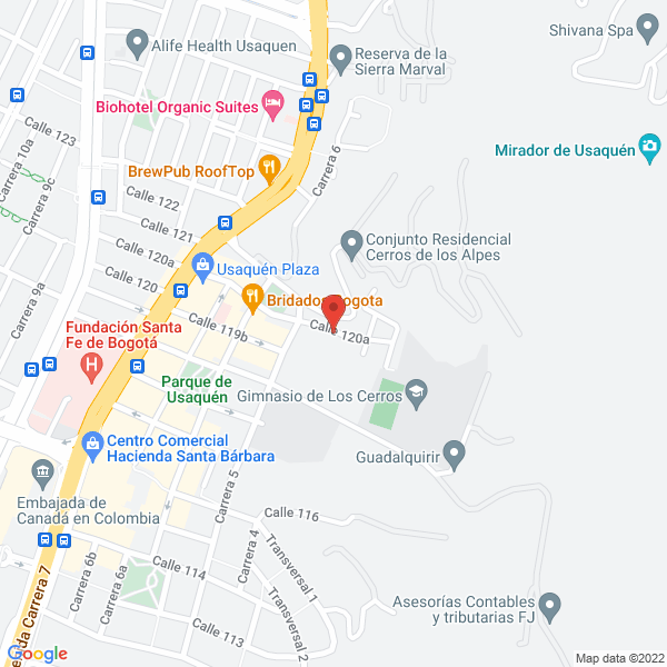 Map of Jaime Duque Londoño S.A.S.