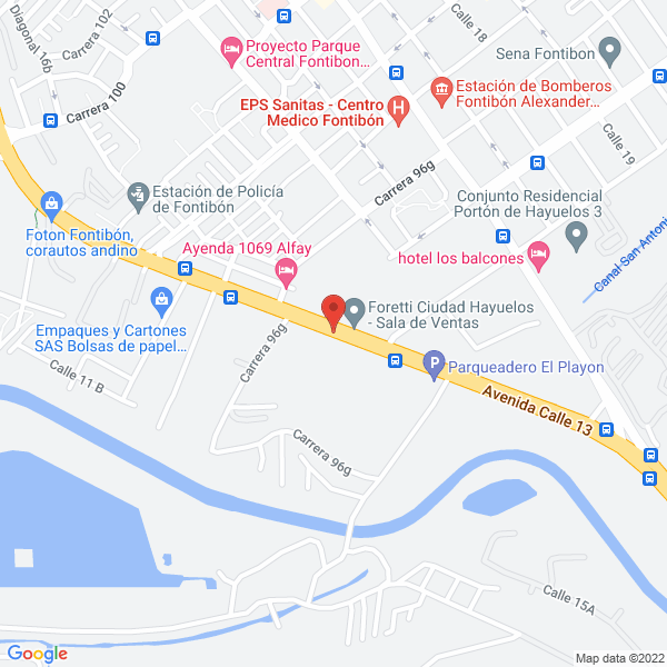 Map of Claps Entretenimiento Sas