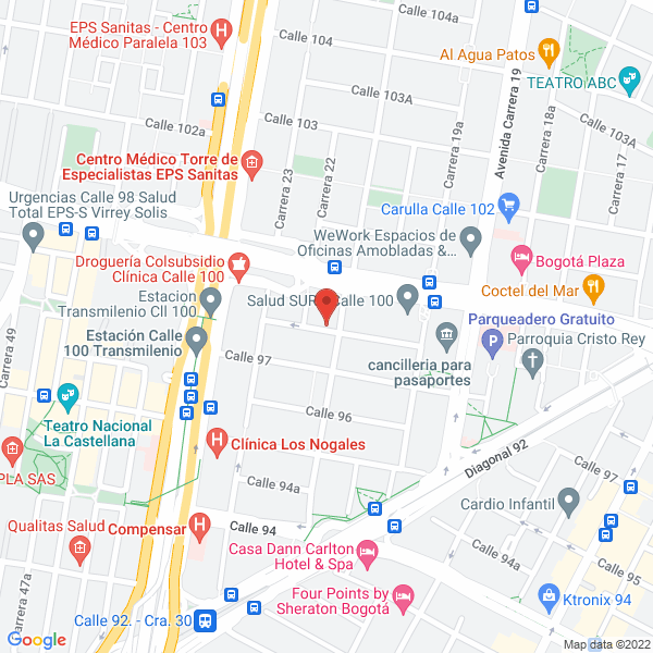 Map of Soudal Colombia S.A.S.
