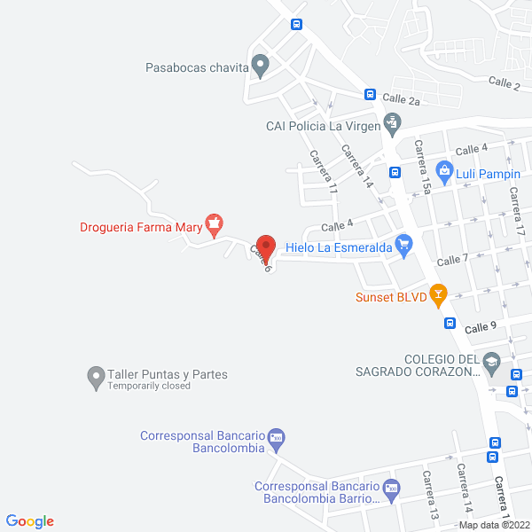 Map of Depósito De Materiales Villa Varmy