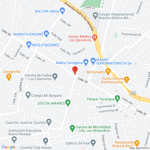 Map of D Elegancia