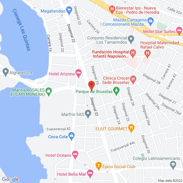 Map of Hadassa Tov S.A.S