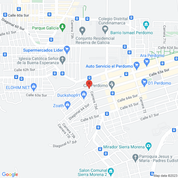 Map of Decoraciones Luz-Chimeneas
