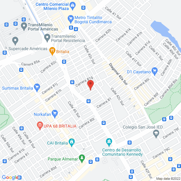 Map of Decoralfa