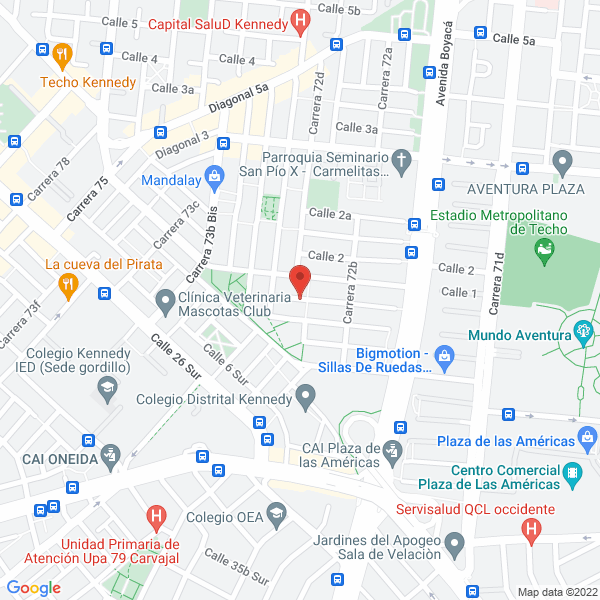 Map of Ecoindustria Ltda