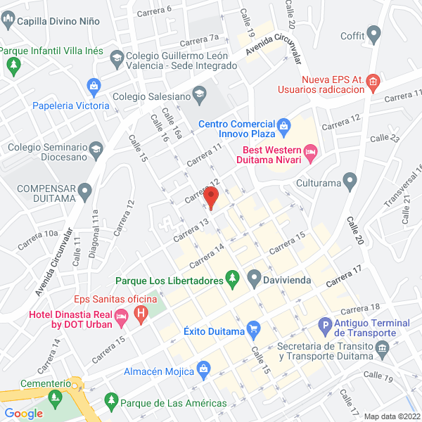 Map of Empresa De Energía De Boyacpa S.A. E.S.P.
