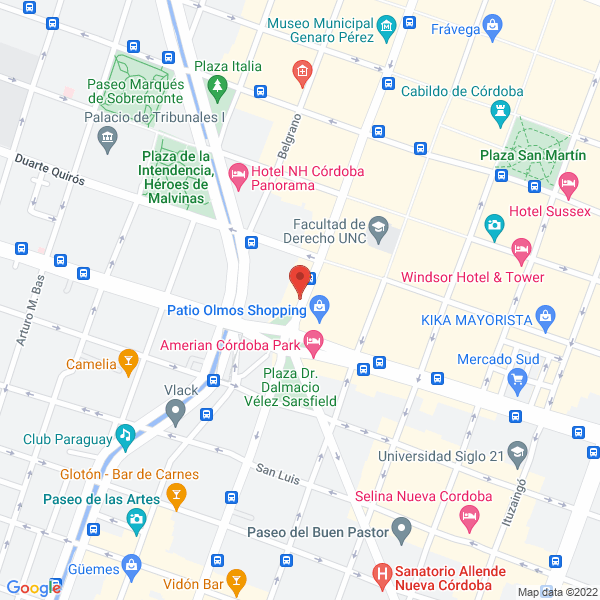 Map of Dorina Vidoni