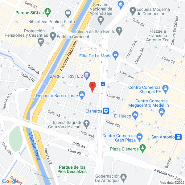 Map of Cofeltex Ltda. Y CIA. S.C.A.