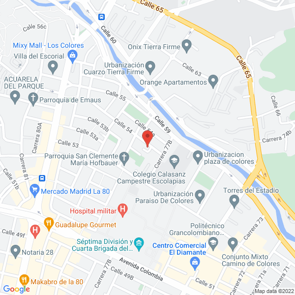 Map of Equiping Ltda
