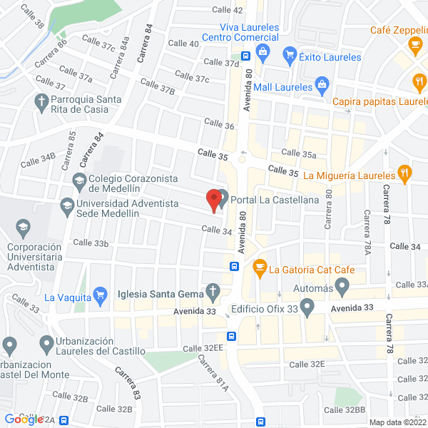 Map of Golden Marks S.A.S.