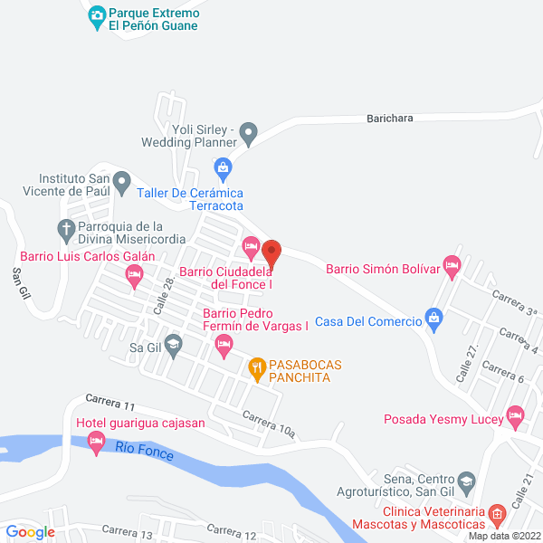 Map of Regriferacion Mayorgas