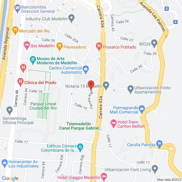 Map of Vais Group S.A.S.