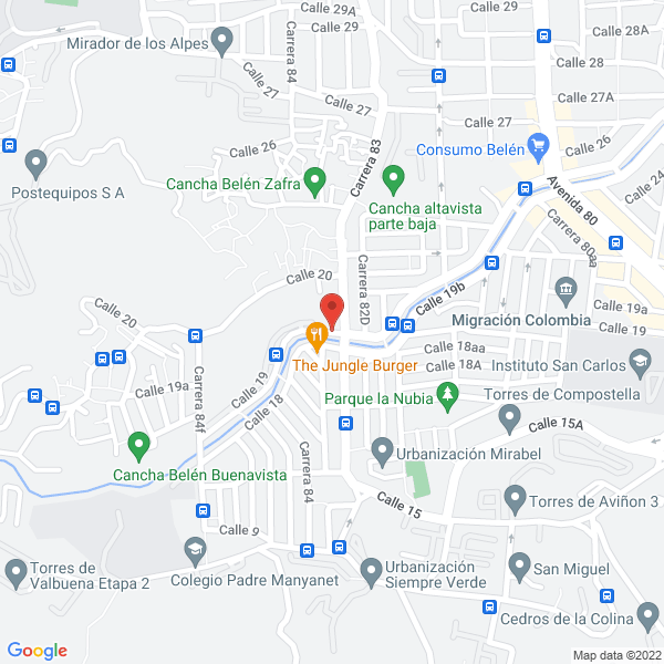 Map of Accountants Buffett S.A.S.