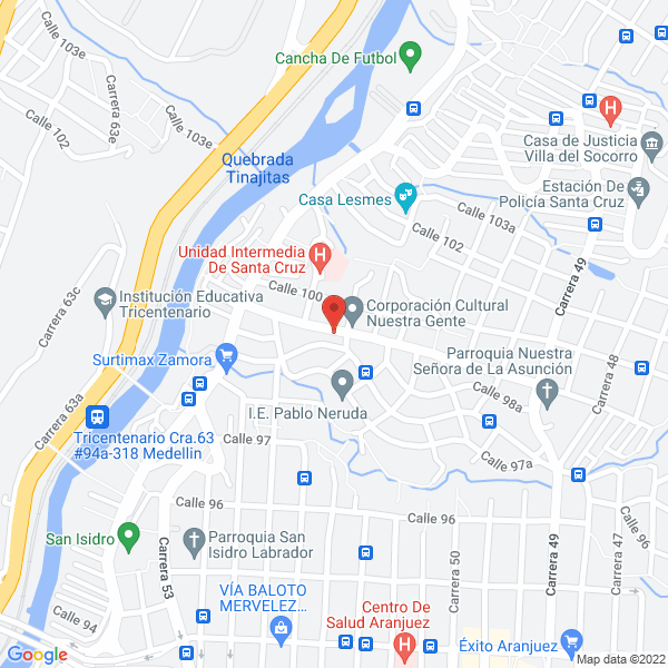 Map of La Principal Supermercados S.A.S.