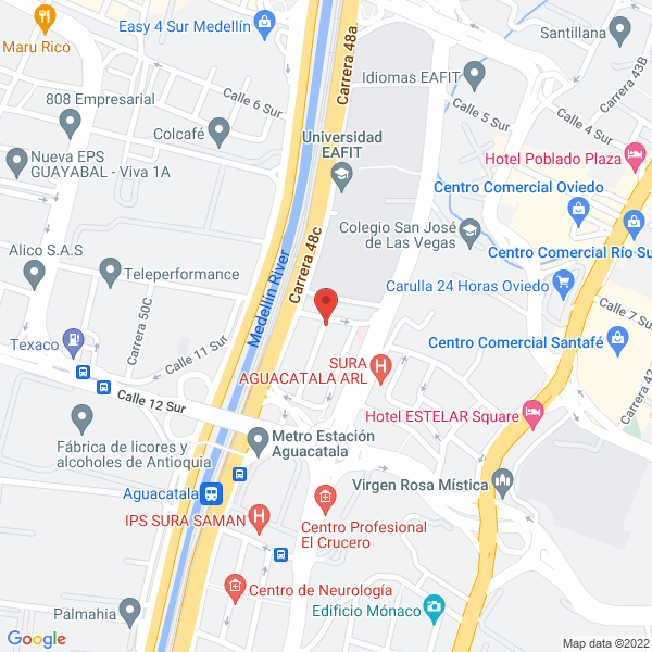 Map of Florecer Junto A Tí S.A.S.