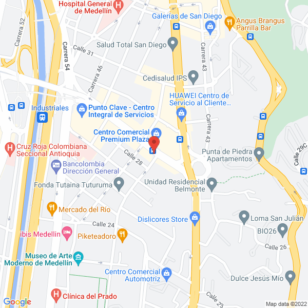 Map of Invergono S.A.S