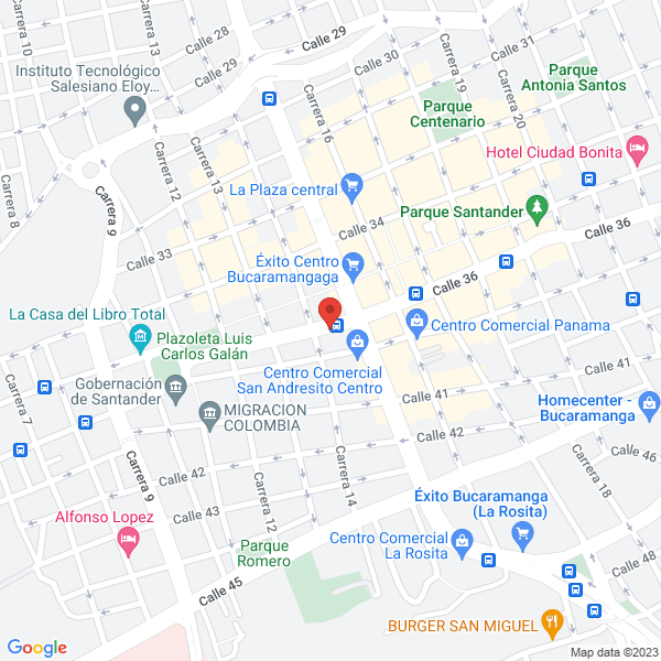 Map of Emerco S.A.S.