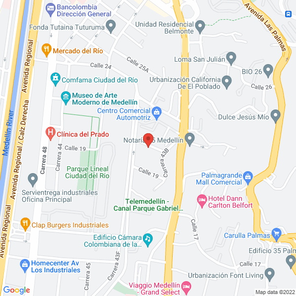 Map of Lv Derma S.A.S