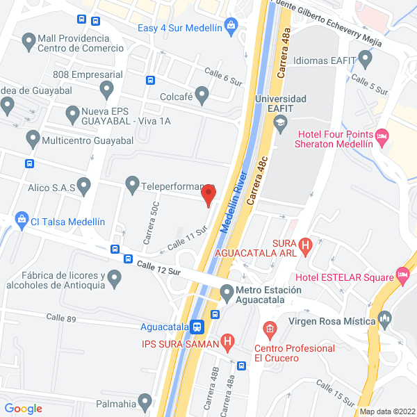 Map of Af Acacia. & Cia S.C.A.