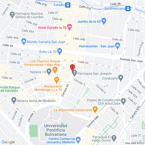 Map of Pvc Asesores Integrales S.A.S.