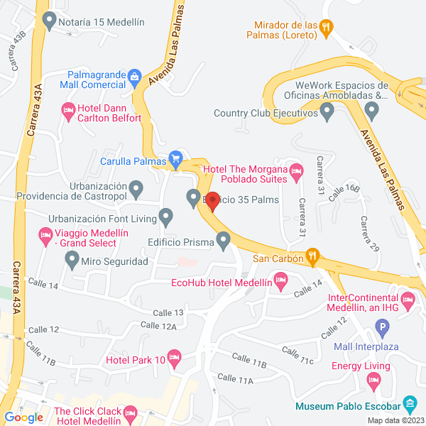 Map of Mundo U Eventos S.A.S.