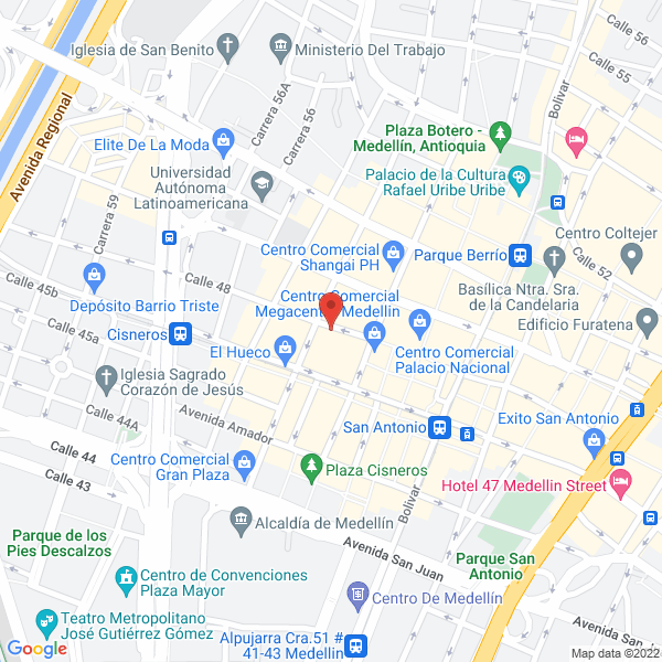 Map of Silver Shop Empresa Unipersonal