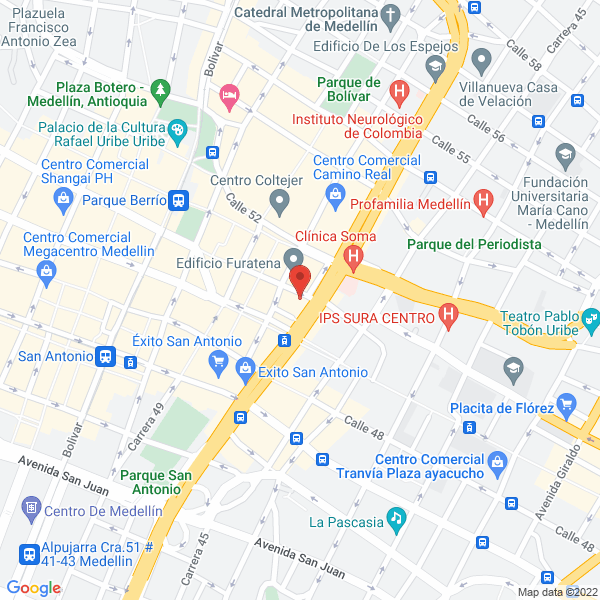 Map of Zilente S.A.S.