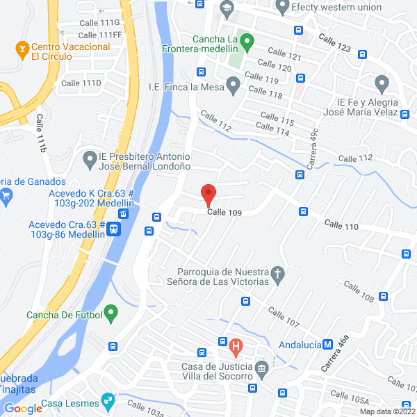 Map of Contratos Abc Sas