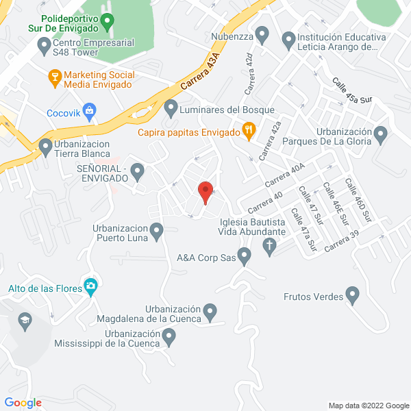 Map of Asesoria Empresarial Fenix Ltda.