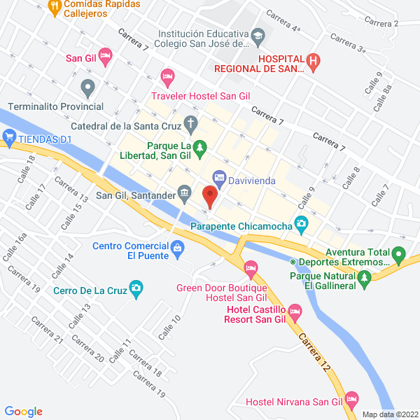 Map of Variedades Onemo