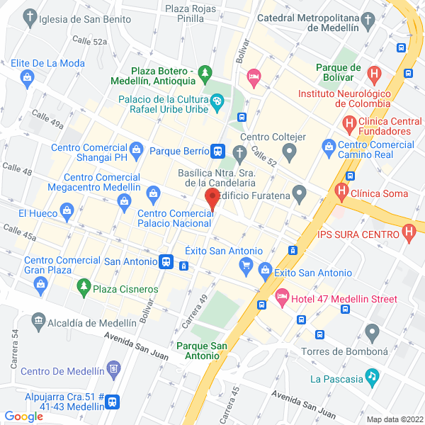 Map of Interbracol Sas