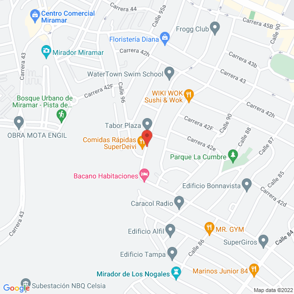 Map of Jbr Consultores S.A.S. Sigla Jbr Consultores S.A.S.