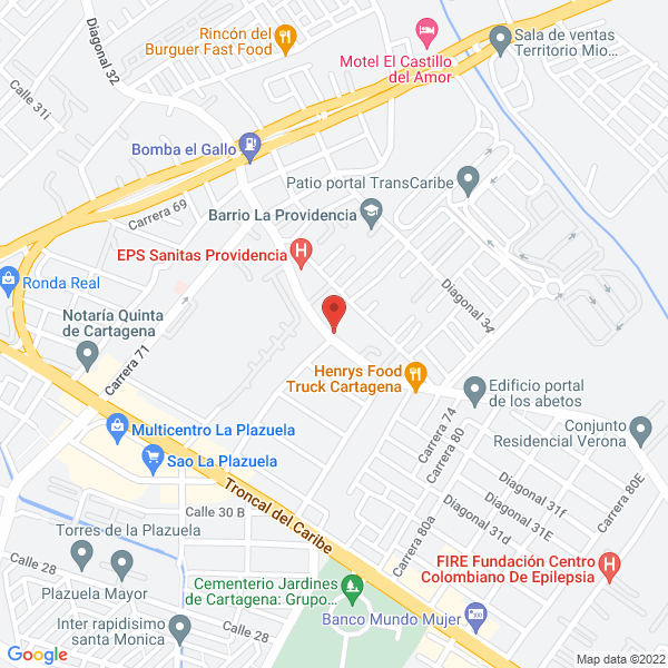 Map of Malo Lecompte S.A.S.