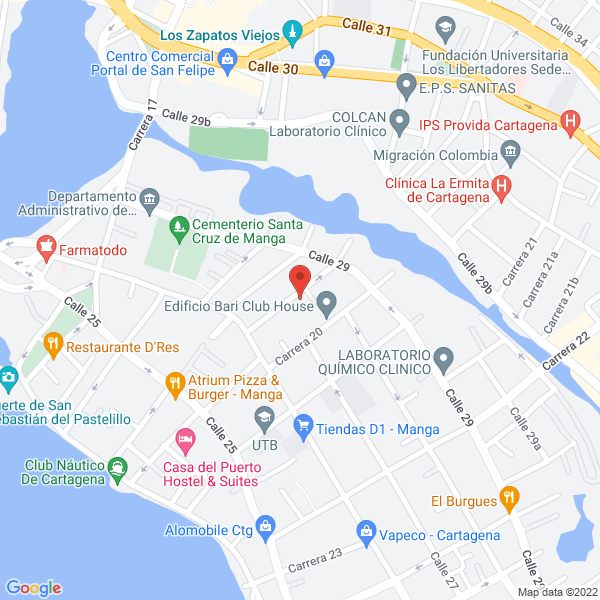 Map of Taroa Adventures