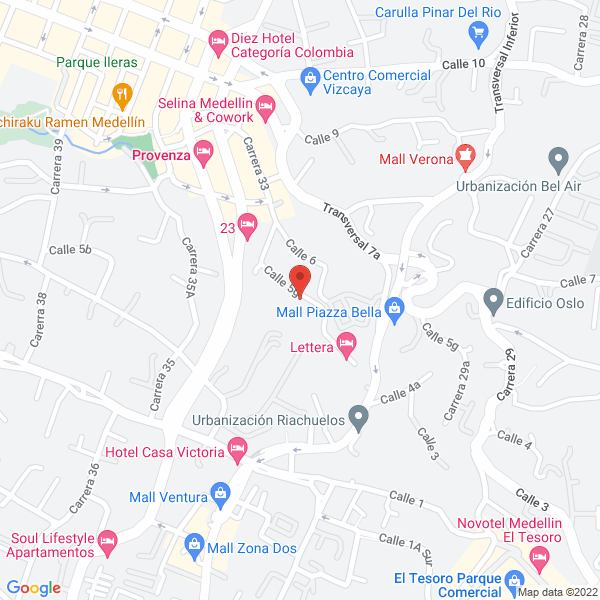 Map of Angosta Editores S.A.S.