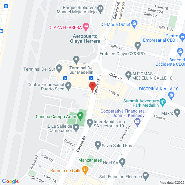 Map of Hb&Jm Col S.A.S.