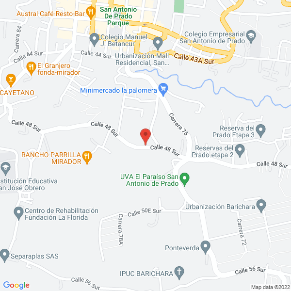 Map of Organización Kamaos S.A.S.