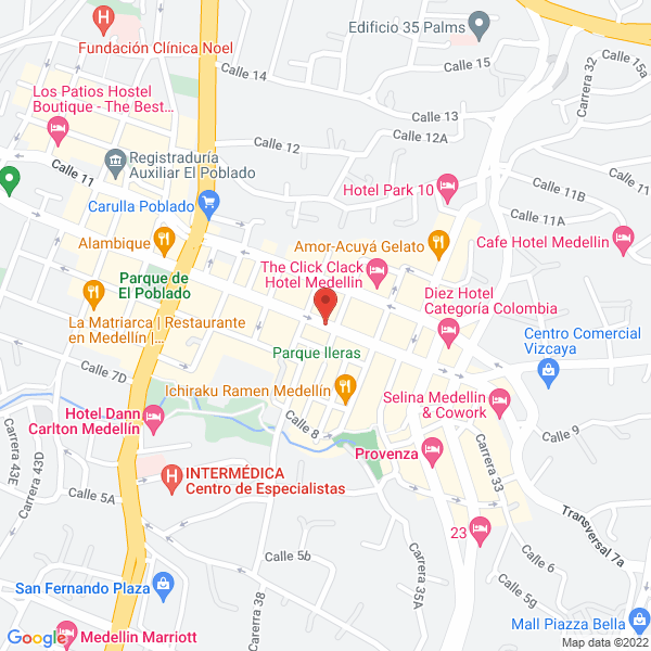 Map of Red Consulting S.A.S.