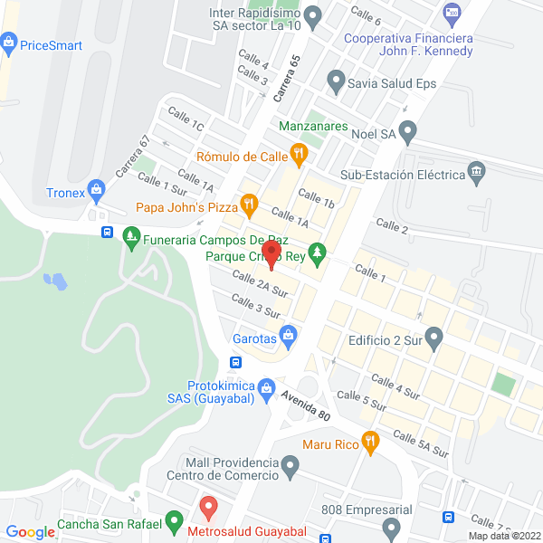 Map of Riko Fruver Guayabal S.A.S.