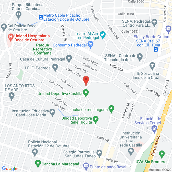 Map of Salud Y Buen Gusto S.A.S.
