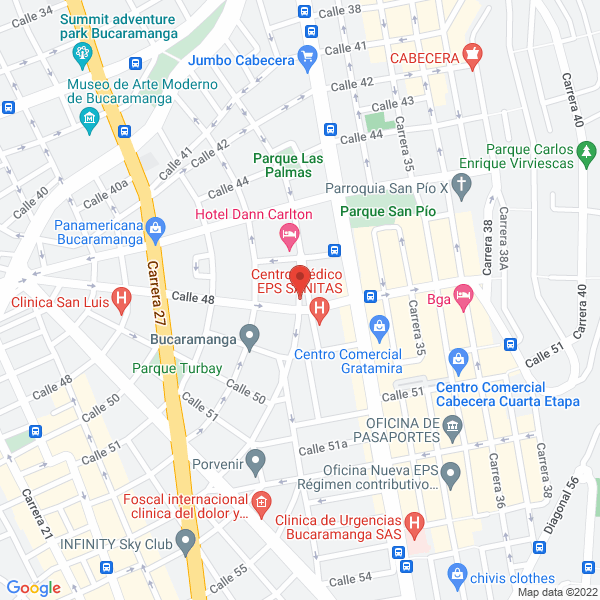 Map of Amado Vásquez William