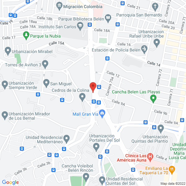 Map of Servitecs S.A.S