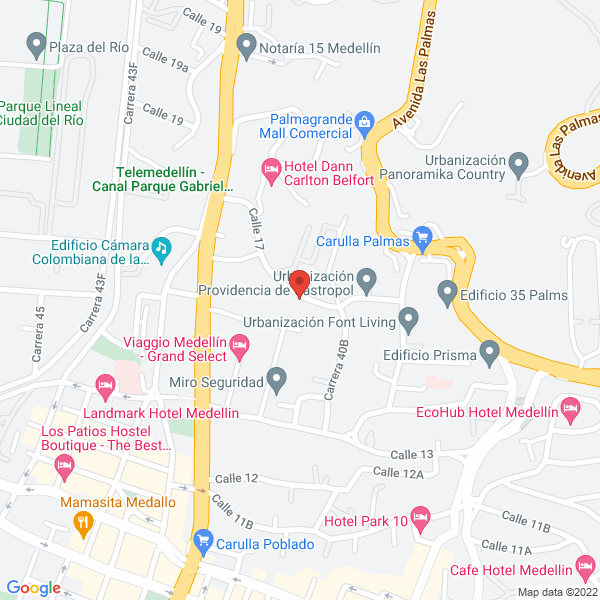 Map of Jet Rent A Car