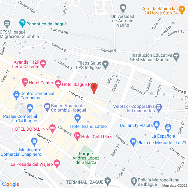 Map of Distribuciones Jjbs
