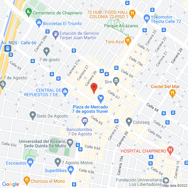 Map of Comercializadora Majoca