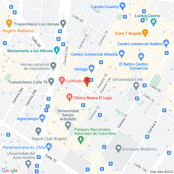 Map of A&A Consultoría E Ingeniería S.A.S.
