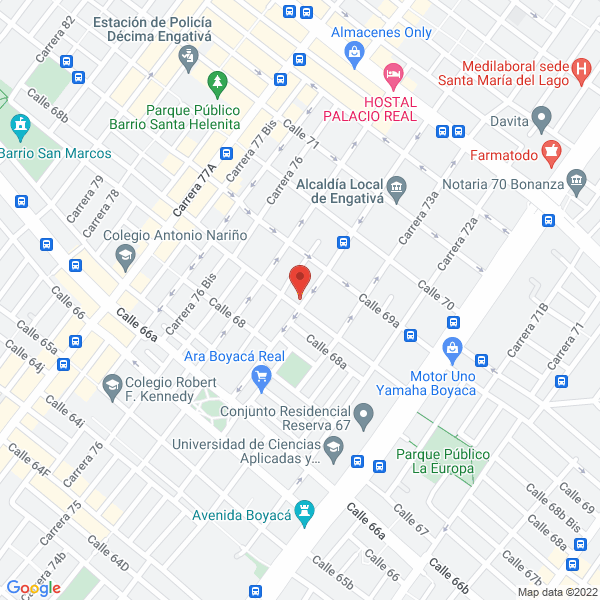 Map of Ferrremad Ls S.A.S.
