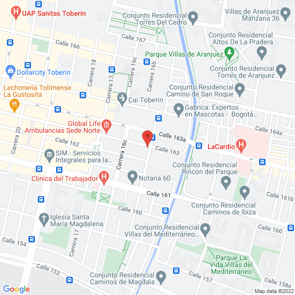 Map of Industrias Phelero Ltda